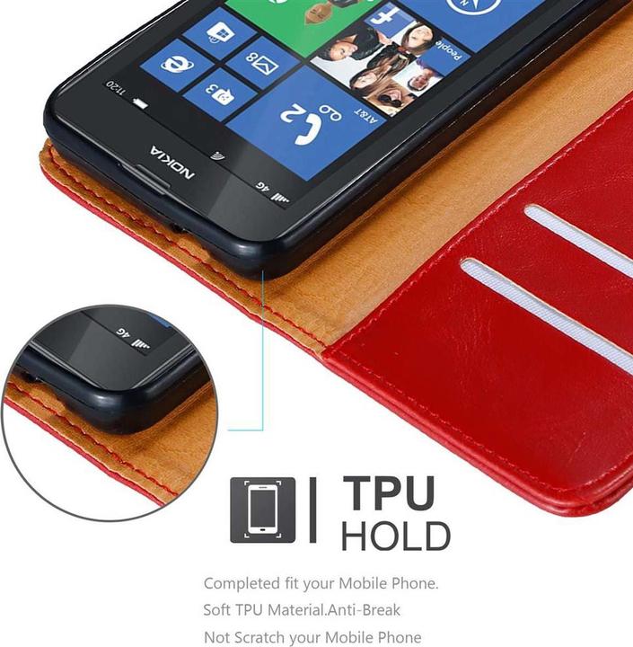 Productafbeelding Cadorabo Boek Luxe Omslag (Nokia Lumia 520)