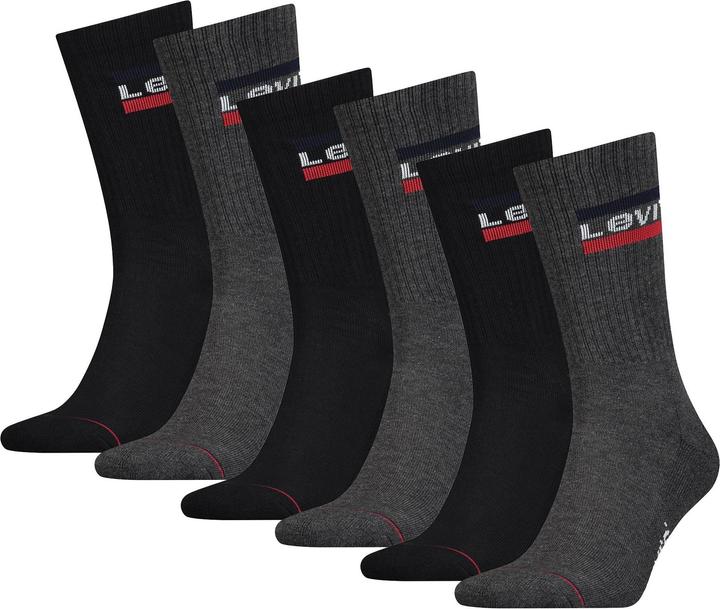 Immagine prodotto Levis Calzini sportivi (confezione da 6, 39 - 42)