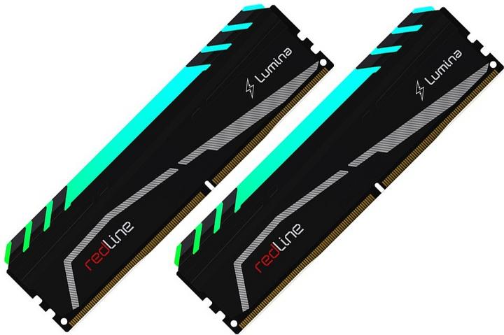 Immagine prodotto Mushkin Kit doppio DDR4 16GB 4133 - CL - 19 Redline Lumina RGB (2 x 8GB, 4133 MHz, DDR4-RAM, DIMM)