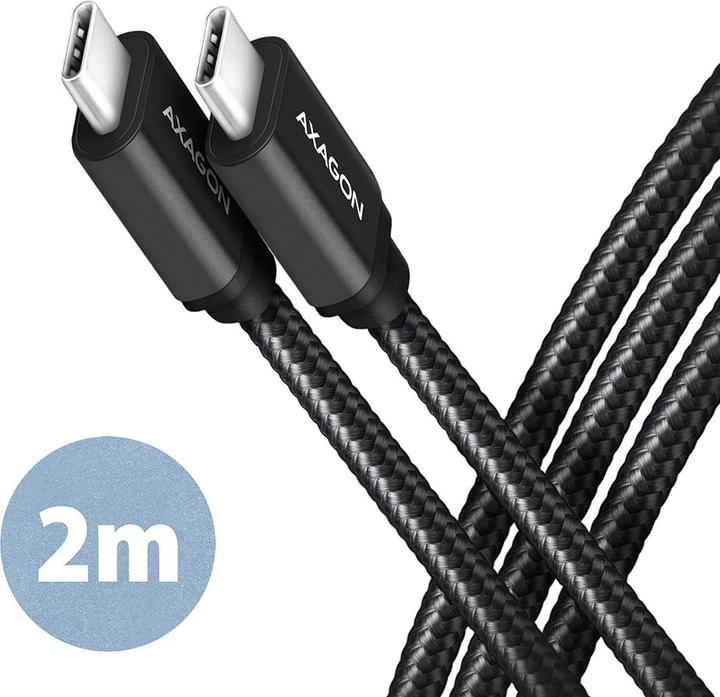 Actual product image Axagon USB C – USB C (2 m, USB 3.2 Gen 1)
