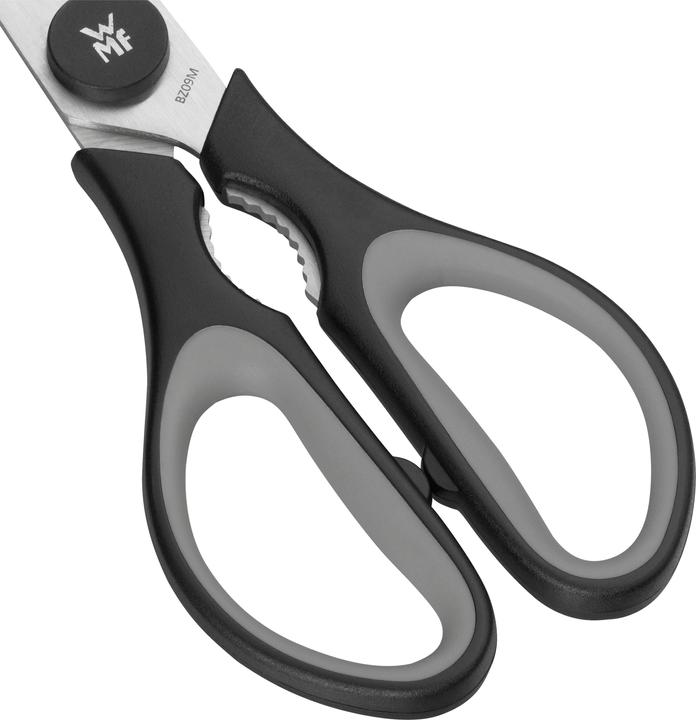 Produktbild WMF Küchenschere Haushaltsschere Allzweckschere 21cm Touch Sägeschliff schwarz (21 cm)