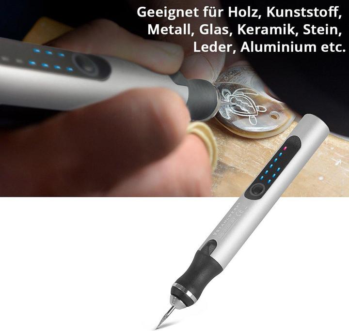 Image du produit DriSubt Stylo de gravure USB UG-300 ST avec batterie 8 W Graveur | Stylo de gravure