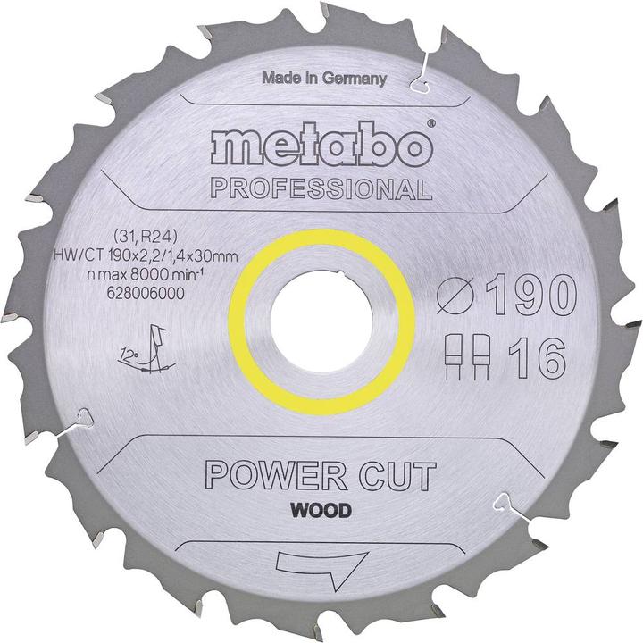Metabo Legno tagliato a potenza - Professionale