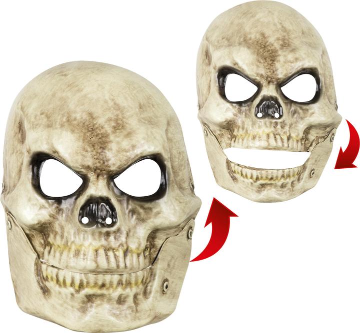 Actual product image Boland Skull mask with movable jaw