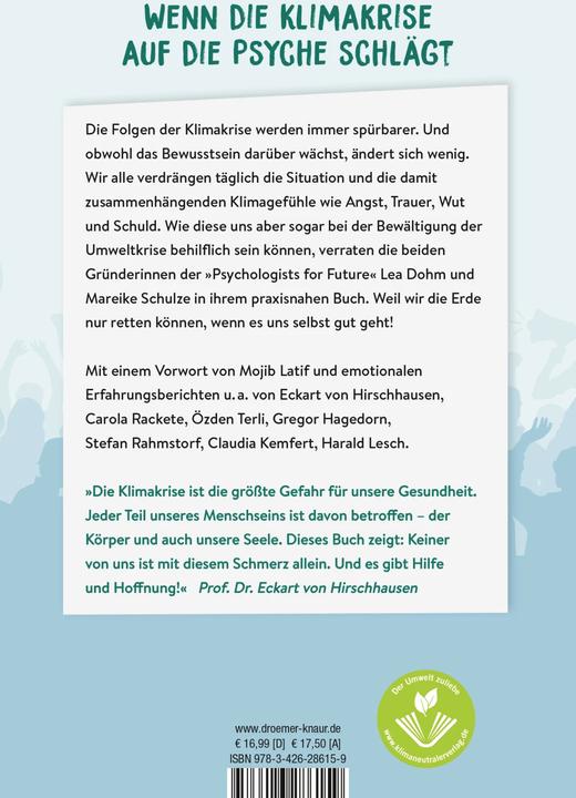 Produktbild Klimagefühle (Deutsch, Lea Dohm, Mareike Schulze, 2022)