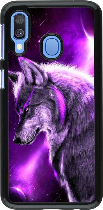 Produktbild PhoneLook Hülle Purple Sky Wolf (Samsung Galaxy A40)