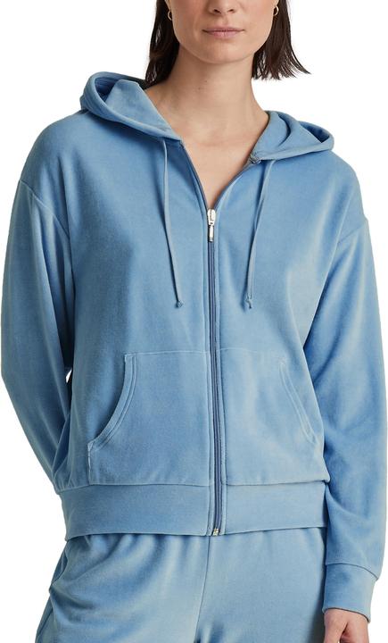 Produktbild Calida Sweatjacke Loungewear "Lounge Velours" hellblau (38)