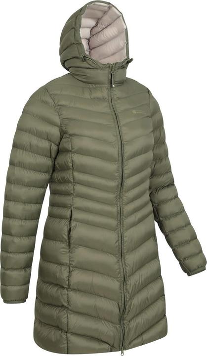 Actual product image Mountain Warehouse Womens/Ladies Florence Long Padded Jacket (32 D)