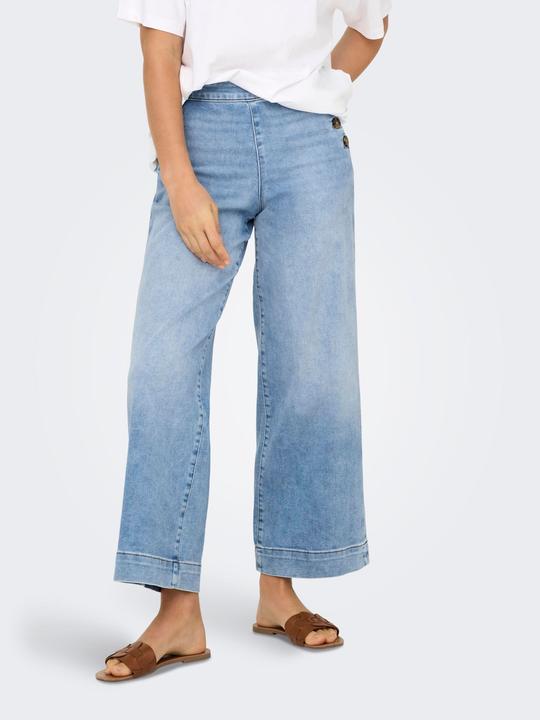 Immagine prodotto Only ONLMADISON Hohe Taille Weiter Beinschnitt Jeans Jeans mit weitem Bein (W27/L32)
