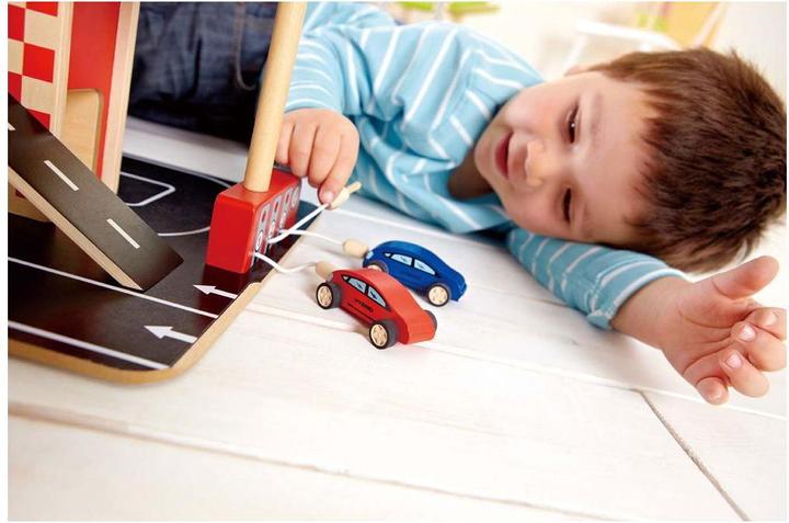 Actual product image Hape multi-storey car park