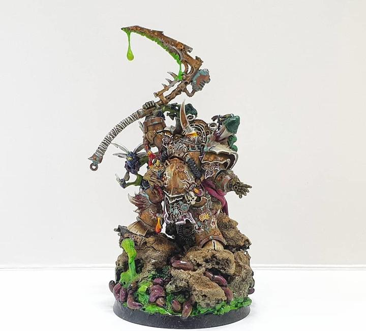 Actual product image Games Workshop Warhammer 40k - Death Guard Typhus : Typhus - Héraut du Dieu de la Peste (Plastic)