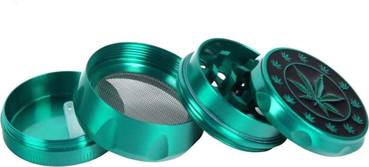 Black Leaf Weed Leaf Grinder 4 Assort