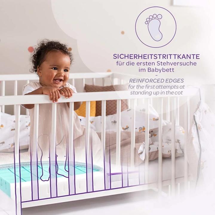 Actual product image Träumeland Baby Mattress Milky Way (70 x 140 cm)