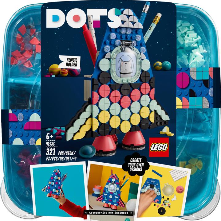 Actual product image LEGO DOTS 41936 pencil tray (41936, LEGO Dots)