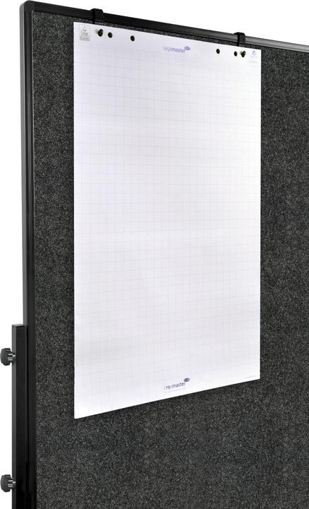 Actual product image Legamaster Presentation wall Premium Plus 120 cm x 150 cm, anthracite (Blackboard, 120 x 150 cm)