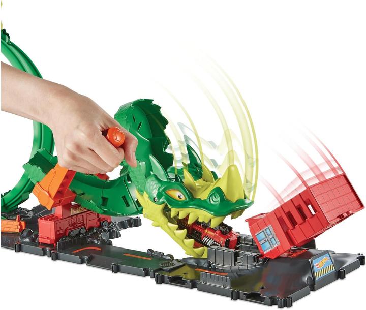 Immagine prodotto Hot Wheels Scontro a fuoco di Dragon Drive