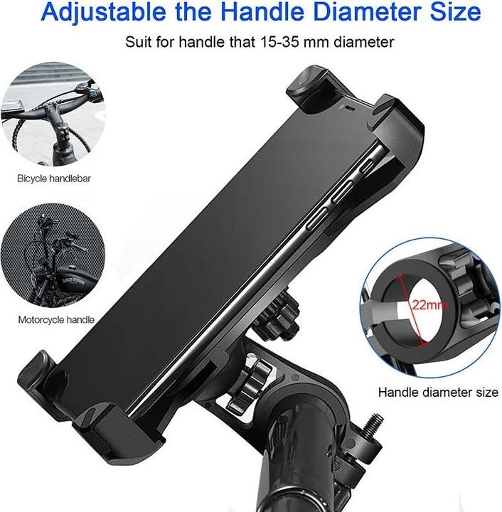 Image du produit Forever Support BH-110 Support passif pour téléphone mobile/smartphone Noir