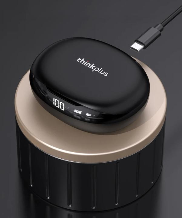 Actual product image Lenovo Thinkplus LivePods T50 wireless in-ear headphones black