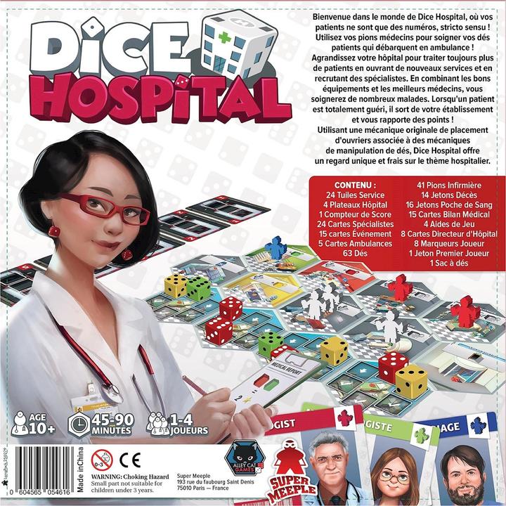 Produktbild Super Meeple Dice Hospital Jeu de base f (Französisch)