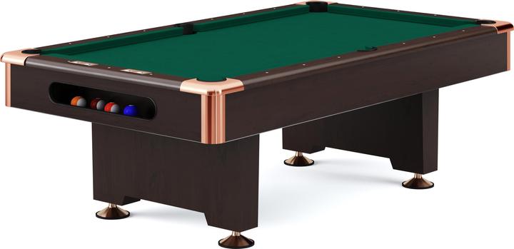 Produktbild Automaten Hoffmann Billardtisch Club Pro III Dekor Nussbaum (86 x 46 cm)