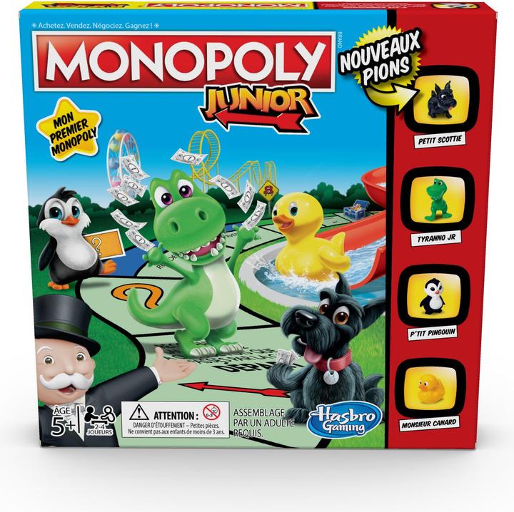 Image du produit Hasbro Gaming Monopoly Junior (Français)
