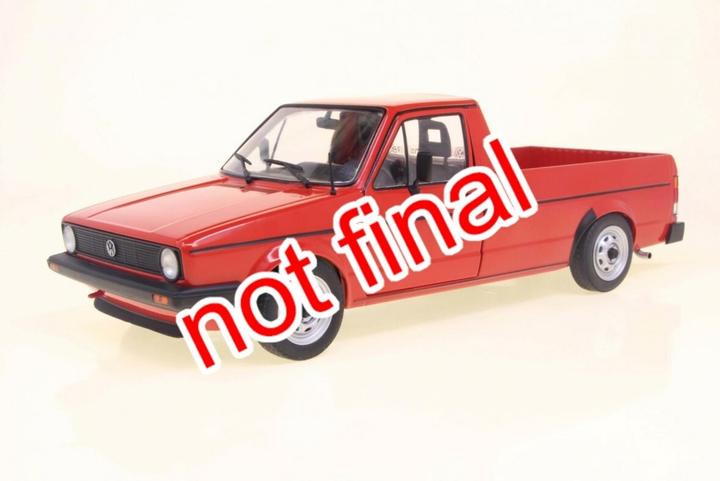 Image du produit Solido 1:18 Volkswagen Caddy MK.1 rouge