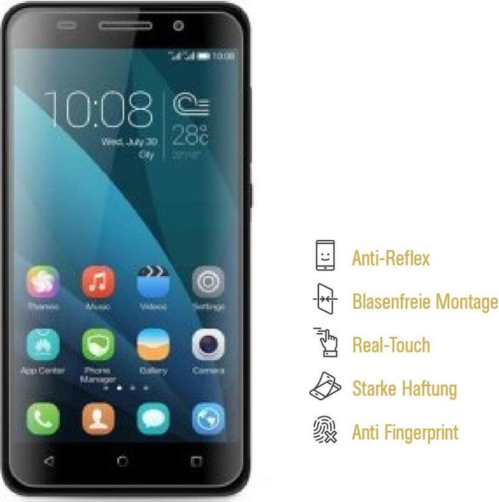 Produktbild Protectorking 2x Displayschutzfolie matt Anti-Reflex entspiegelt (2 Stück, Honor 4X)