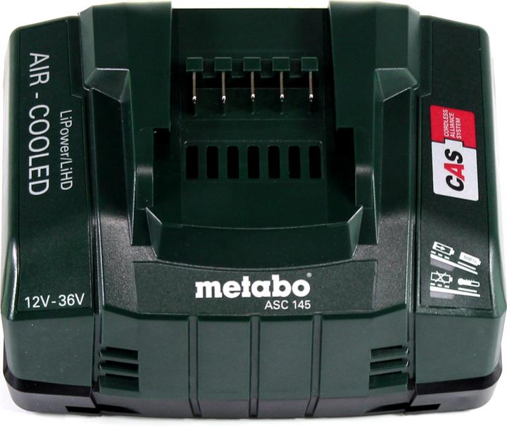 Immagine prodotto Metabo AG 18 Soffiatore a batteria 18 V + 2x batteria LiHD 5,5 Ah + caricatore (Batteria ricaricabile, Aspirafoglie)
