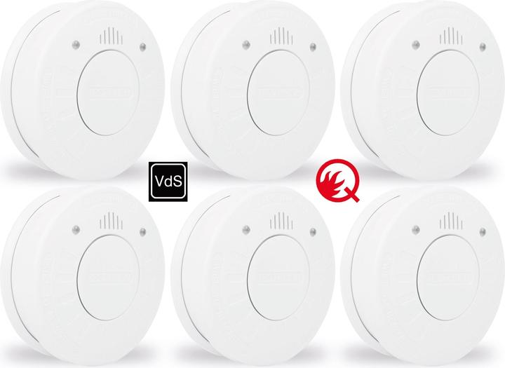 Image du produit Smartwares Détecteur de fumée RM520, pile de 10 ans incluse