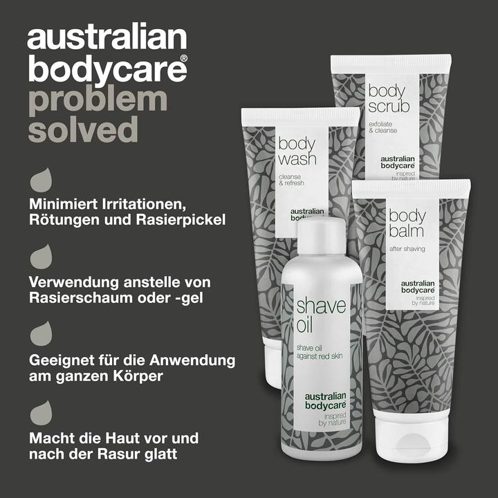 Nährwerte und Zutaten Australian Bodycare Smooth Shave Geschenkset für den Körper (Set)