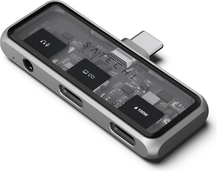 Immagine prodotto Satechi Mobile XR Hub with Audio (USB-C, 2 Porti)