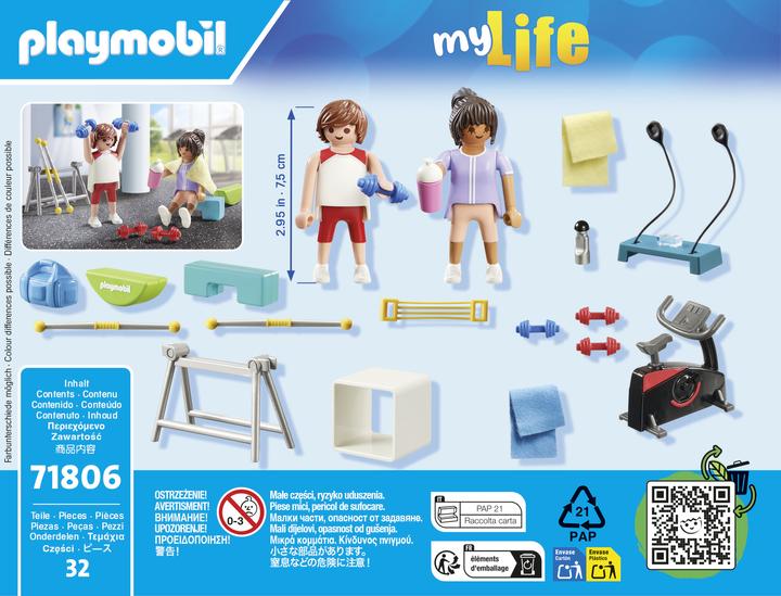 Produktbild Playmobil Fitnesstraining (71806, Playmobil My Life)