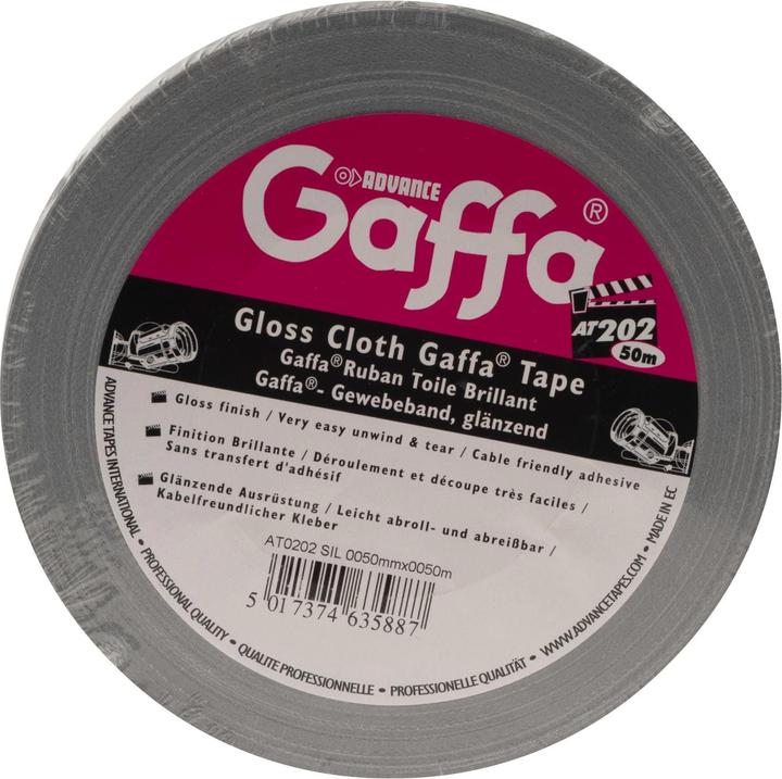 Immagine prodotto Advance Nastro Gaffa Silver largo 50mm, lungo 50m (50 mm)