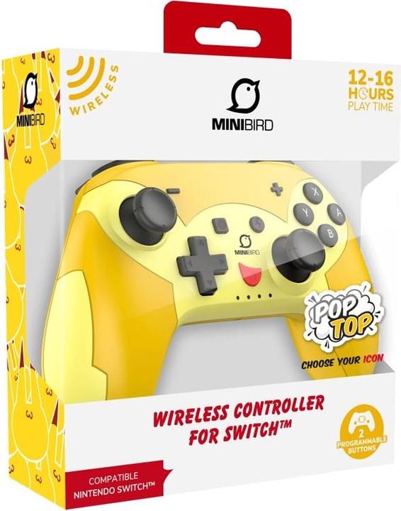 Immagine prodotto Gioteck Controller Minibird Wireless Pika Nintendo Switch (Switch)