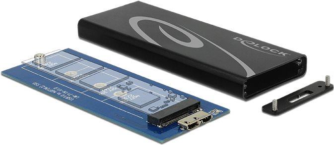 Produktbild Delock Externes M.2 Gehäuse (M.2 2230, M.2 2242, M.2 2260, M.2)