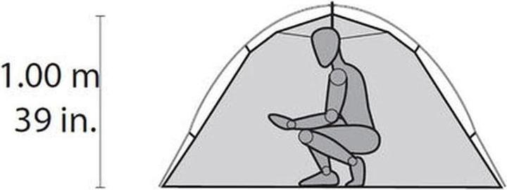 Actual product image Msr Hubba Hubba NX (Dome tent, 1.54 kg, 2 persons)