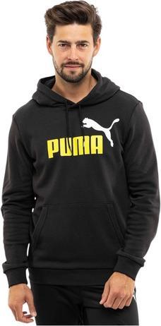 Actual product image Puma ESS+ 2 Col Big Logo Hoodie TR Black 586765 59 L (L)