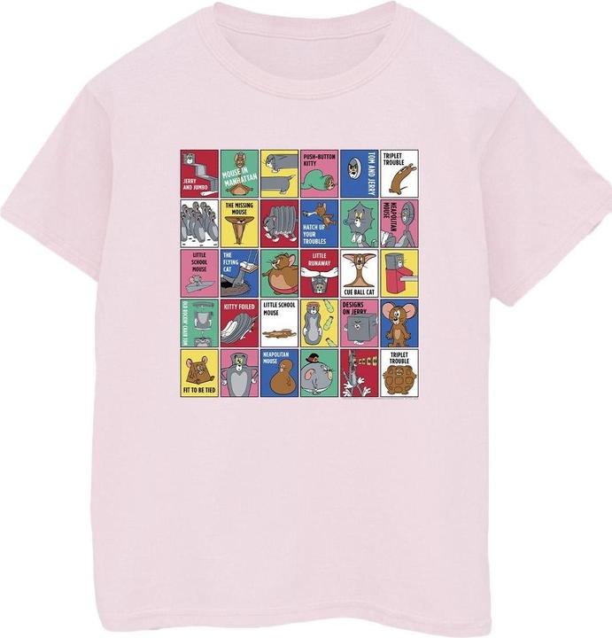 Immagine prodotto Tom & Jerry Grid Squares Maglietta Uomo (XL)