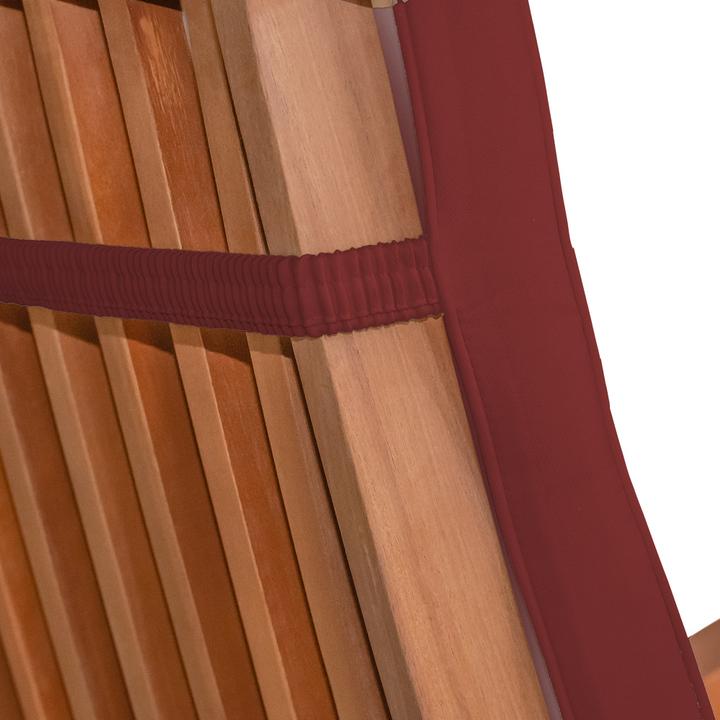 Image du produit Detex Lot de 6 coussins de chaise (120 x 45 x 5 cm)