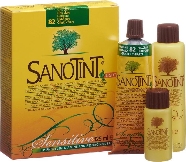 Produktbild Sanotint Sensitive Light Haarfarbe 82 hellgrau (82)