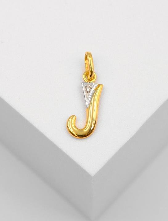 Produktbild Muau Buchstabe (750/18 K Gelbgold)
