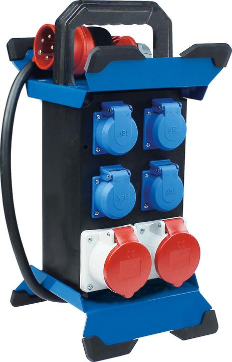 Immagine prodotto As - Schwabe Quadro di distribuzione elettrica AS-SCHWABE Stecky 11+ (6 x, CEE 7/3, CEE)
