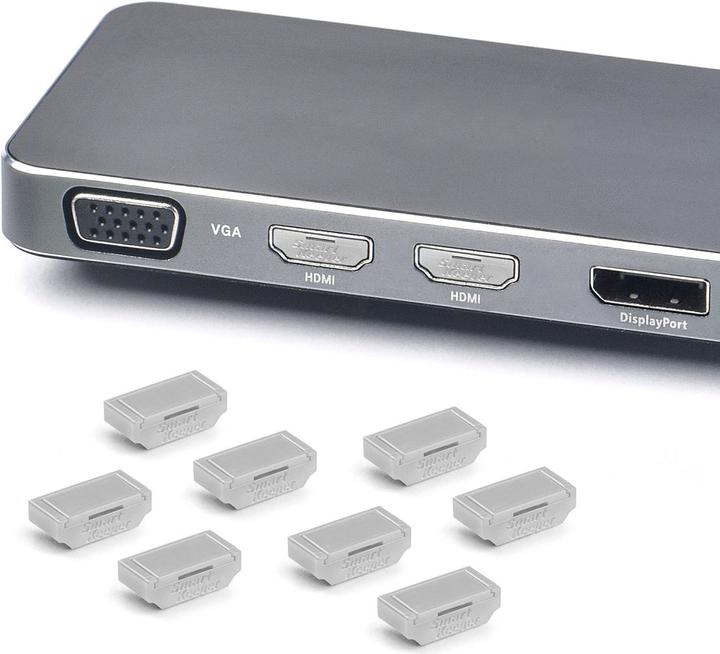 Actual product image Smart Keeper Mini "HDMI Port" Blocker grey 10 pcs.