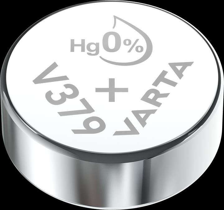 Immagine prodotto Varta V379 / SR521SW - 10 pile a bottone (10 pz., SR63, 15 mAh)