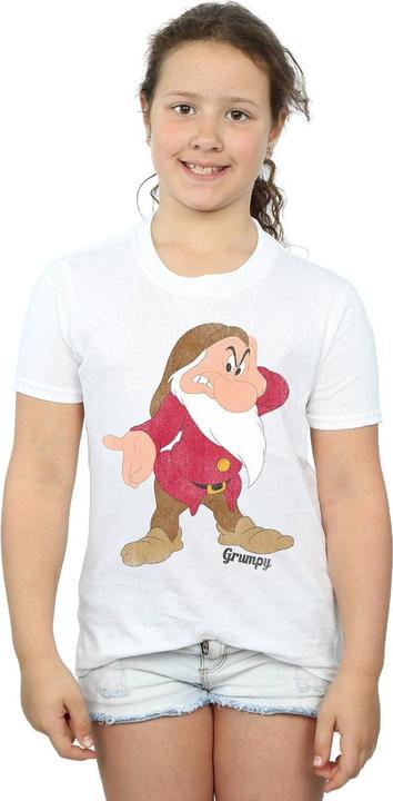 Immagine prodotto Disney Snow White And The Seven Dwarves Classic Grumpy Maglietta Ragazze (152, 158)