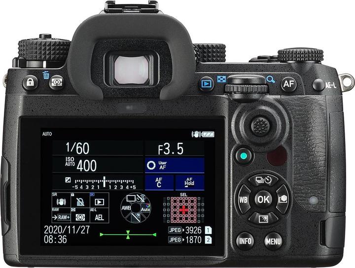 Actual product image Pentax K-3 Mark III (25.70 Mpx, APS-C / DX)