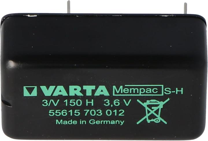 Immagine prodotto Varta Batteria di backup MEMPAC S-H, 3N150H, 55615-703-012 (1 pz., Specifico del dispositivo, 150 mAh)