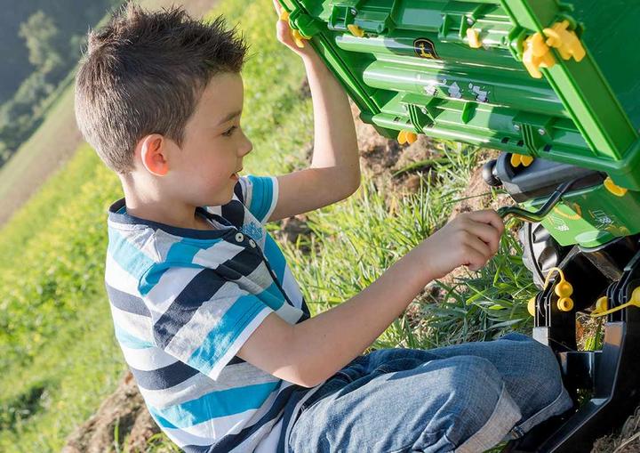 Actual product image Rolly Toys RollyMulti Trailer JD 3-axled