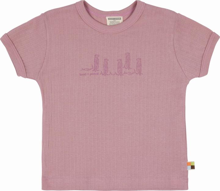 loud + proud T-Shirt Derby Rib mit Druck