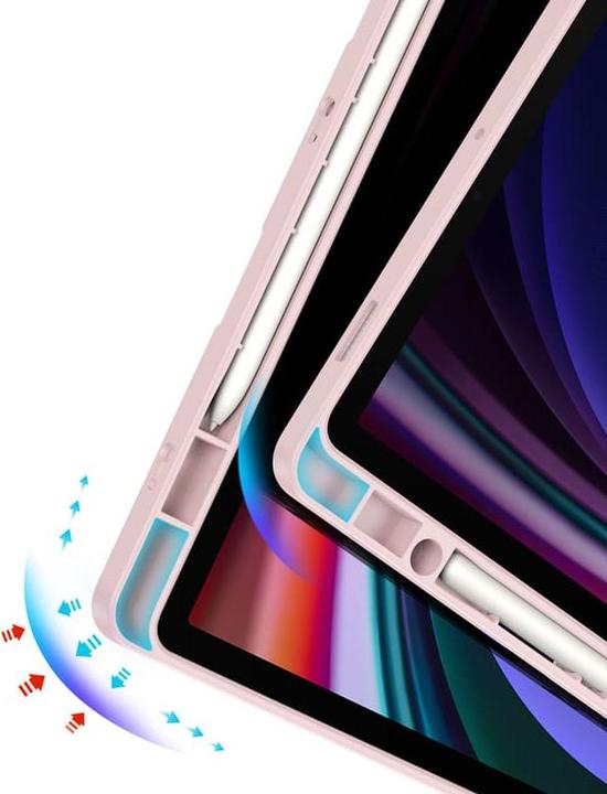Actual product image Dux Ducis Magi Series Bookcover Cover (Galaxy Tab S9 FE+, Galaxy Tab S10+, Galaxy Tab S9+)